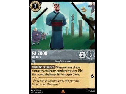 Fa Zhou - War Hero