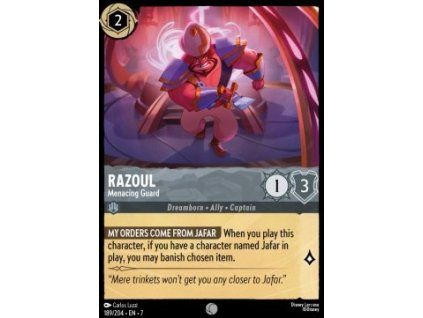 Razoul - Menacing Guard