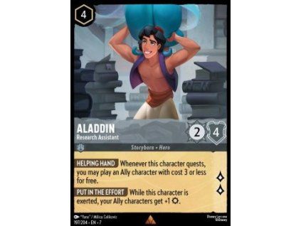 Aladdin - Research Assistant