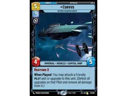Corvus, Inferno Squadron Raider