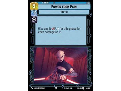 Power from Pain