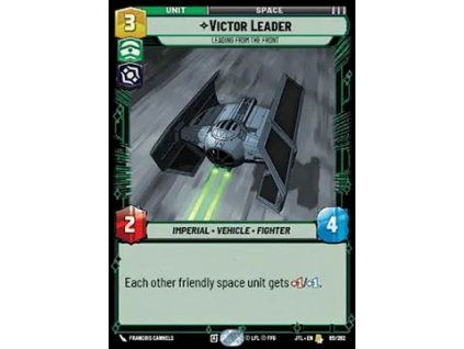 Victor Leader, Leading from the Front