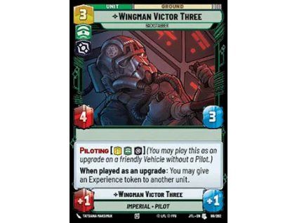 Wingman Victor Three, Backstabber