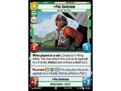 Poe Dameron, One Hell of a Pilot