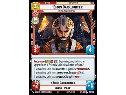 Biggs Darklighter, They'll Never Stop Us