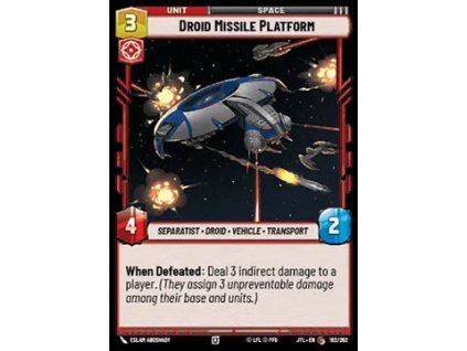 Droid Missile Platform