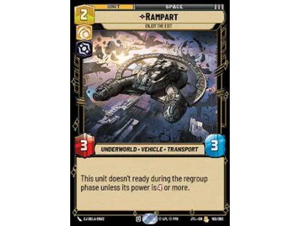 Rampart, Enjoy the Exit