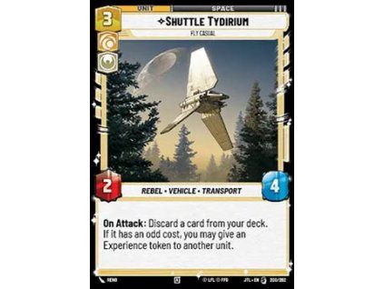 Shuttle Tydirium, Fly Casual