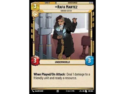 Rafa Martez, Shrewd Sister