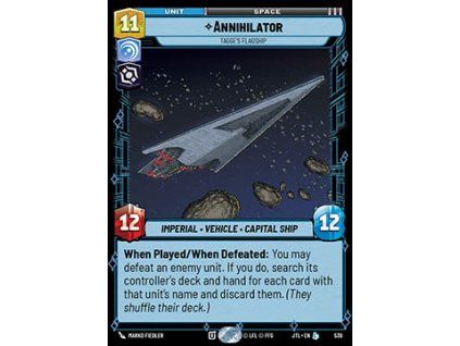 Annihilator, Tagge's Flagship (V.2)
