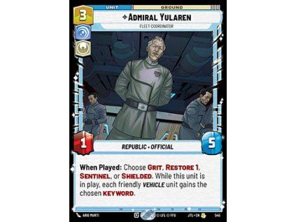 Admiral Yularen, Fleet Coordinator (V.2)