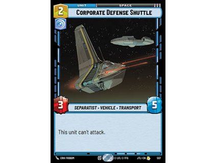 Corporate Defense Shuttle (V.2)