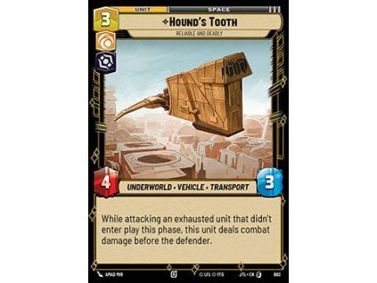 Hound's Tooth, Reliable and Deadly (V.2)