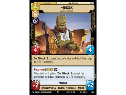 Bossk, Hunt By Instinct (V.2)