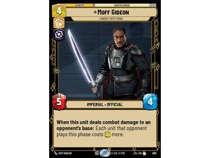 Moff Gideon, I Know Everything (V.2)