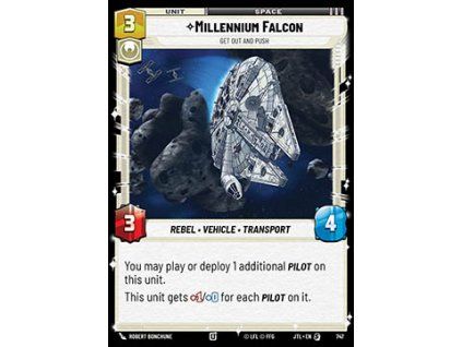Millennium Falcon, Get Out And Push (V.2)