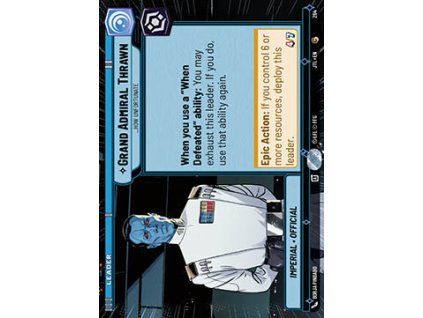 Grand Admiral Thrawn, ...How Unfortunate (V.1)