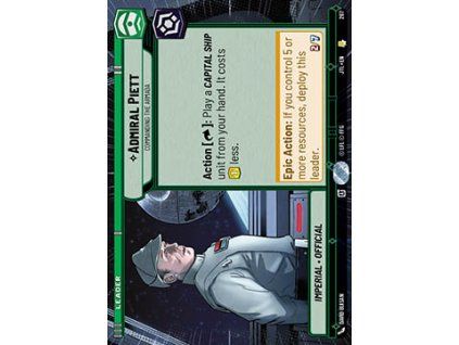 Admiral Piett, Commanding the Armada (V.1)