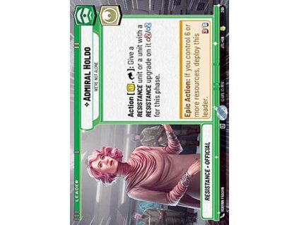Admiral Holdo, We're Not Alone (V.1)