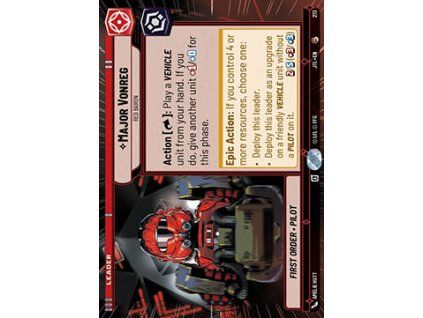 Major Vonreg, Red Baron (V.1)