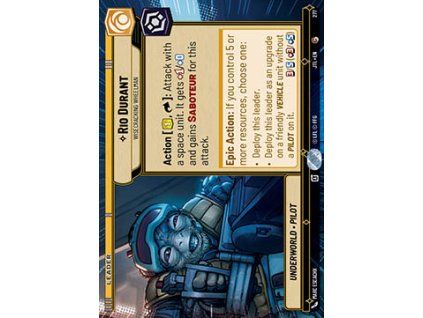 Rio Durant, Wisecracking Wheelman (V.1)