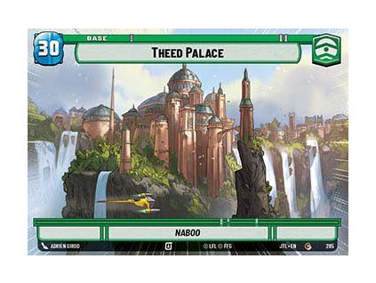 Theed Palace // TIE Fighter Token