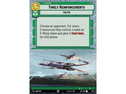 Timely Reinforcements (V.1)