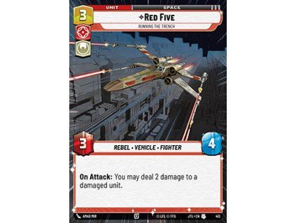Red Five, Running the Trench (V.1)