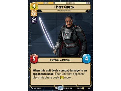 Moff Gideon, I Know Everything (V.1)
