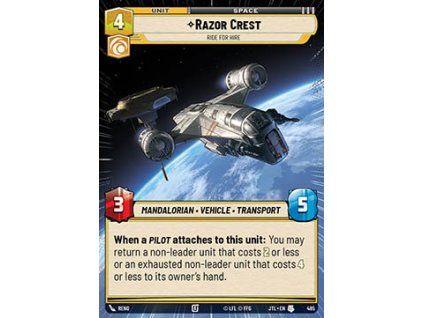 Razor Crest, Ride For Hire (V.1)