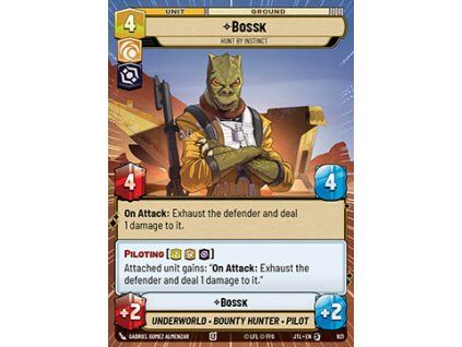 Bossk, Hunt By Instinct (V.2)