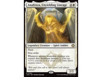 Anafenza, Unyielding Lineage