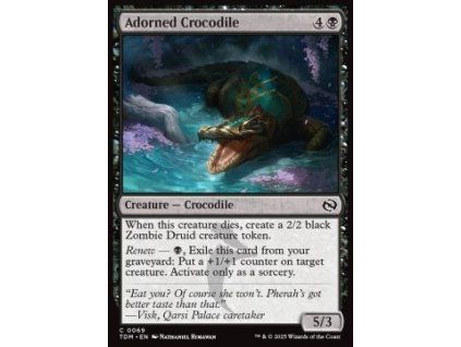 Adorned Crocodile