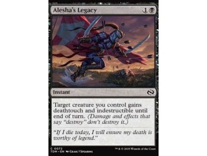 Alesha's Legacy