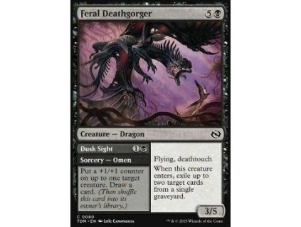 Feral Deathgorger // Dusk Sight