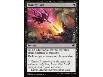 Worthy Cost