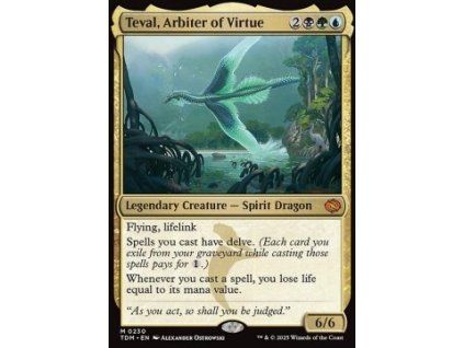 Teval, Arbiter of Virtue