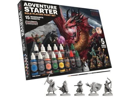 The Army Painter — Gamemaster Adventure Starter Role-Playing Paint Set
