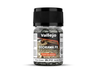 Vallejo — Diorama FX Landscape Texture Moss Green 35 ml - hrubé