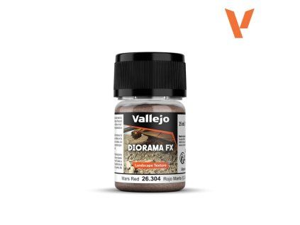Vallejo — Diorama FX Landscape Texture Mars Red 35 ml - jemné