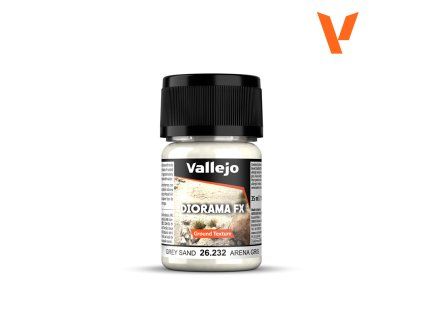 Vallejo — Diorama FX Ground Texture Grey Sand 35 ml