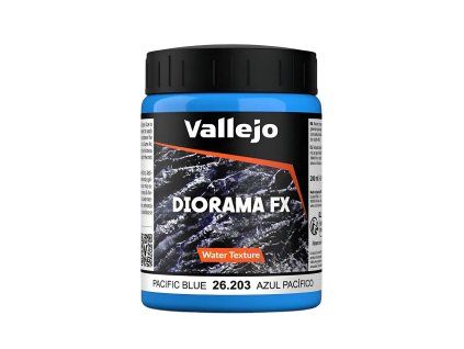 Vallejo — Diorama FX Water Texture Pacific Blue 200 ml