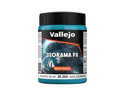 Vallejo — Diorama FX Water Texture Atlantic Blue 200 ml