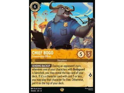 Chief Bogo - Commanding Officer