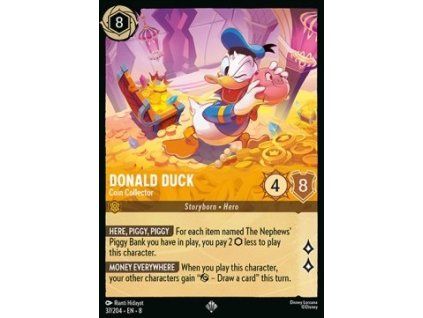 Donald Duck - Coin Collector