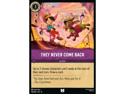 They Never Come Back