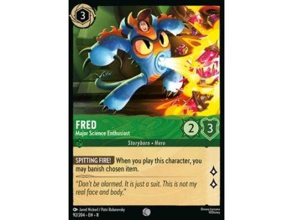 Fred - Major Science Enthusiast