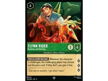 Flynn Rider - Breaking and Entering