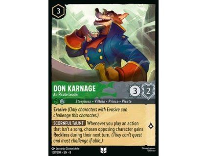 Don Karnage - Air Pirate Leader
