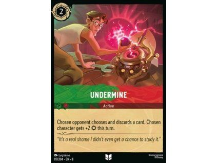 Undermine
